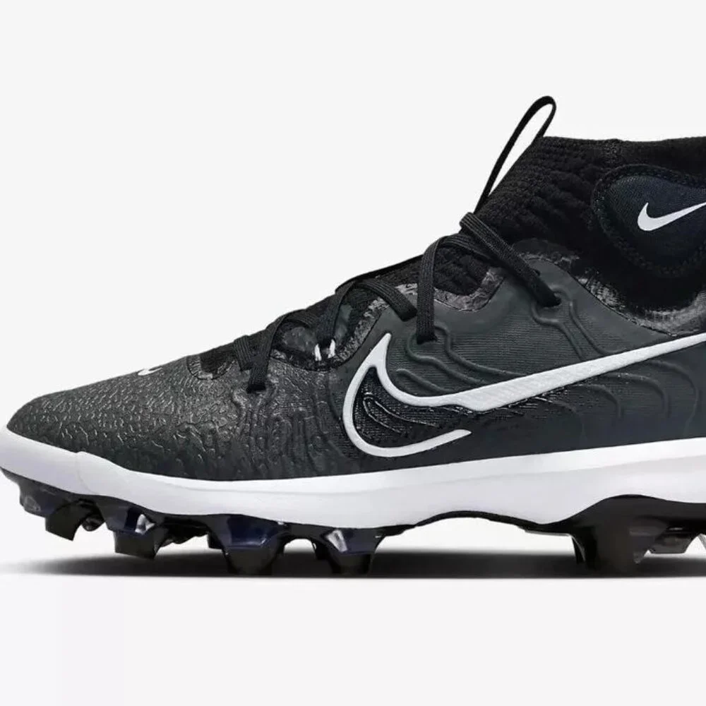 NWT Nike Men's Alpha Huarache NXT Metal Baseball Cleats - Picture 3 of 8